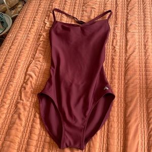 Beautiful burgundy mariia leotard